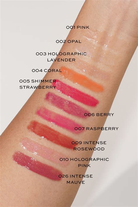 dior addict lip glow matte|dior lip gloss color chart.